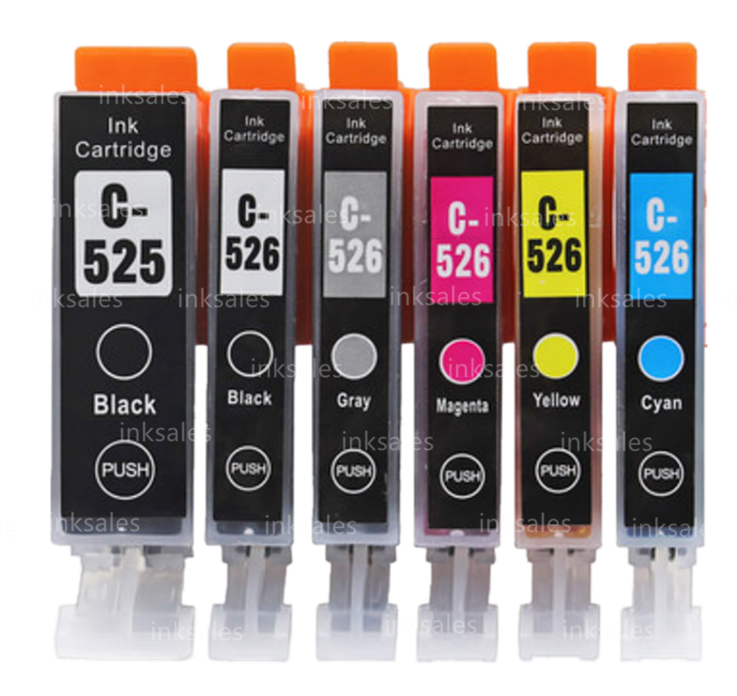 12er Pack LOSMANN CLI-526 Tintenpatronen Kompatibel Für Canon PIXMA - Cyan, Magenta, Gelb