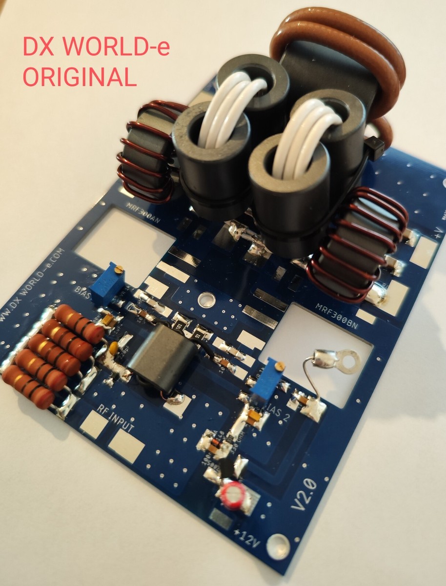 600W HF/6m Kit for MRF300 Amplifier (AMP/LPF/RX-TX & ANT switch