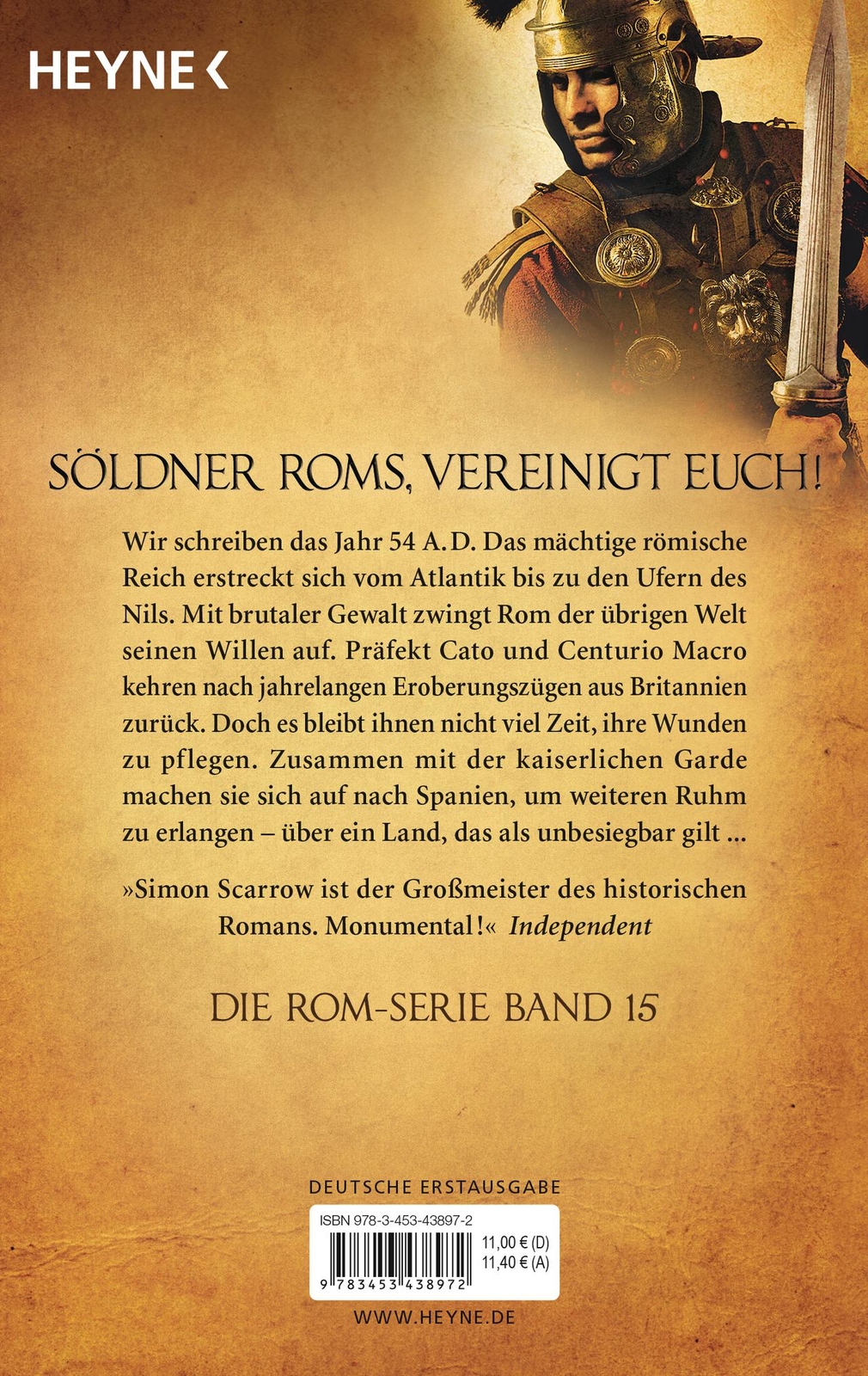 Thumbnail - Scarrow Simon. Invictus. Taschenbuch