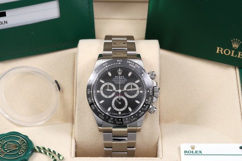 Rolex Daytona Black Dial Ceramic Bezel 