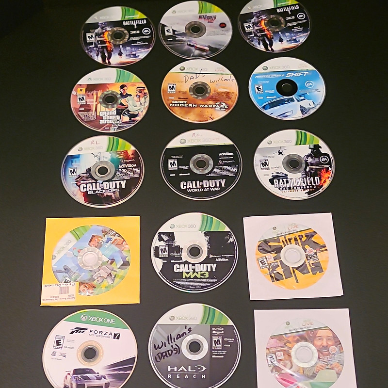 Xbox 360 Game Lot DISC ONLY - READ DESC