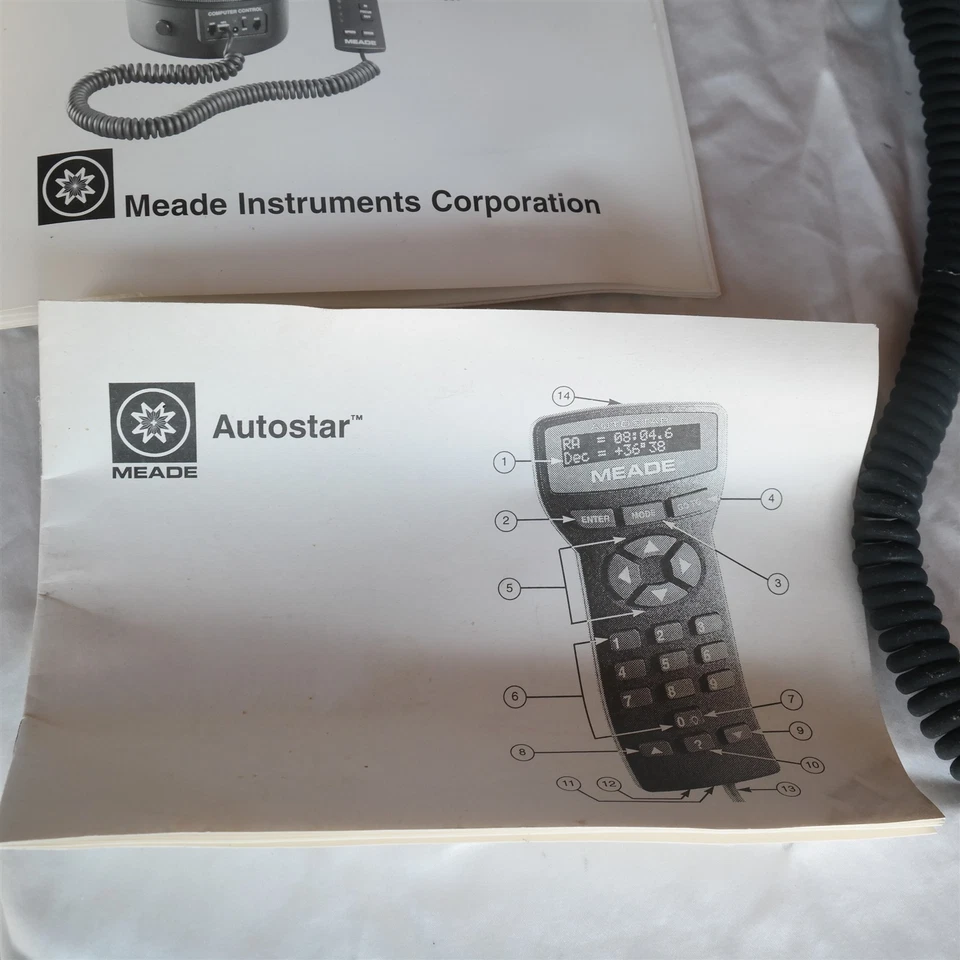 MEADE ETX-90 EC Tracking Telescope set W/ Autostar Controller - Image 3 of 4