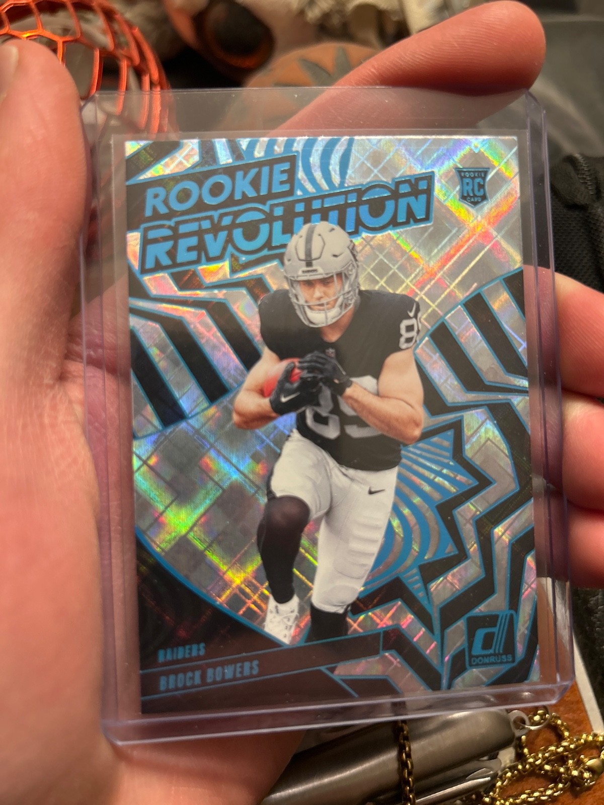 2024 Panini Donruss - Rookie Revolution Brock Bowers #7 Cosmic /100 (RC)