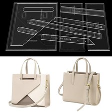 Shoulder Bag Handbag Acrylic Template Leather Pattern Womens Bags Templates