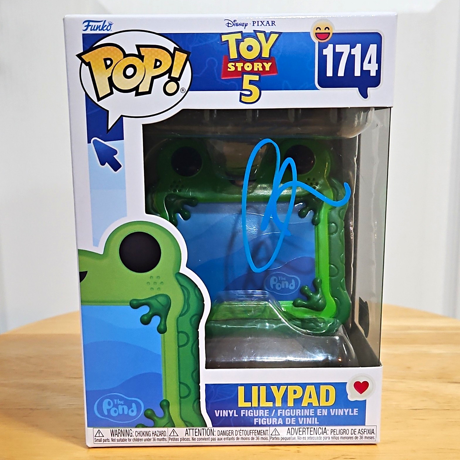 Greta Lee  LilyPad Funko #1714 Toy Story 5 Pixar Signed Authenticated