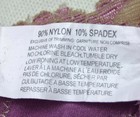 Purple Satin Panties with Beige Lace by Hertex - Size Large — photo 6