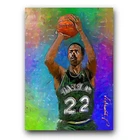 Rolando Blackman Art Card Limited 2/50 Edward Vela Signed (Dallas Mavericks)