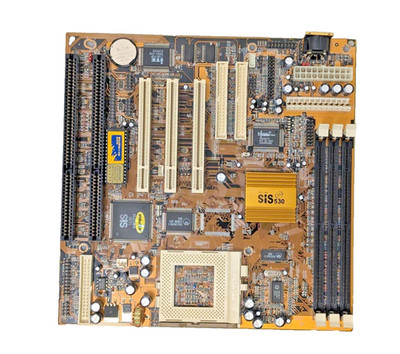 Vintage SiS 530 Motherboard | Super Socket 7 + AMD & Intel CPU's Bundle and more