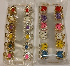 24 Pair of Top & Top Fashion Hair Accessories For Kids Teens NWT Bundle 