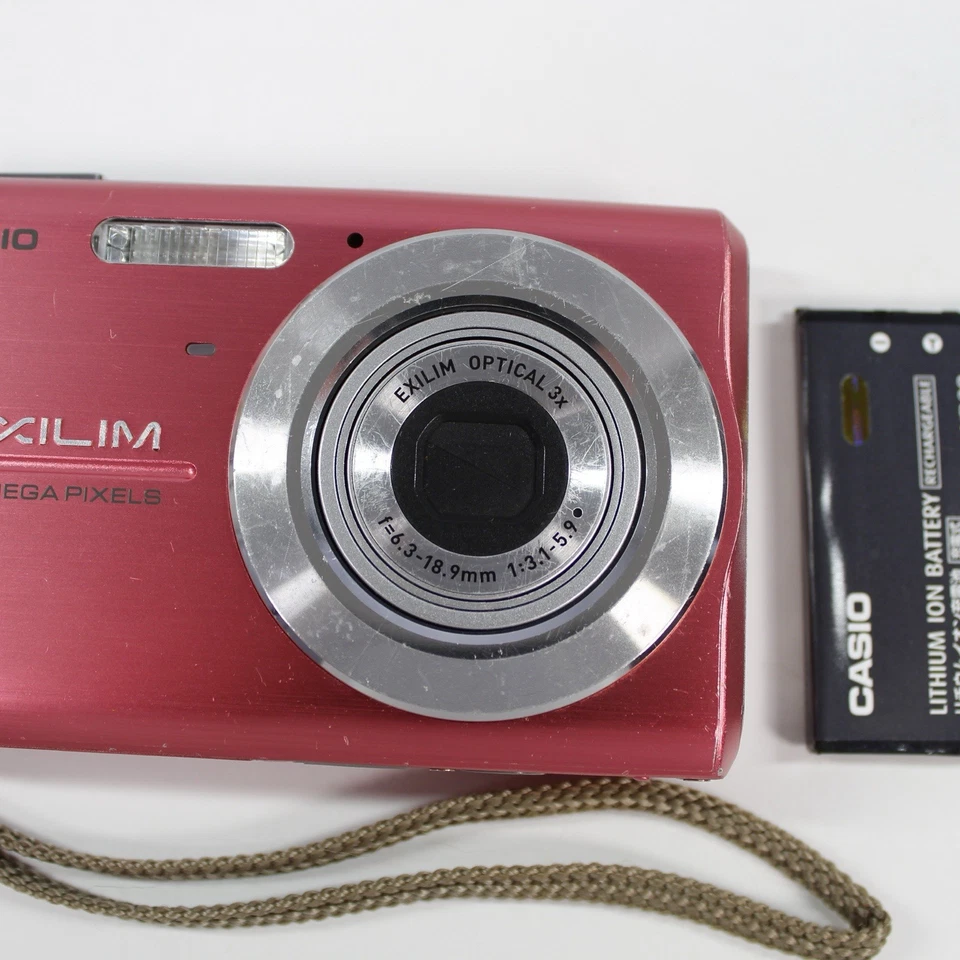 Casio EXILIM EX-Z75 7.2 Megapixel PINK Digital Camera With Battery Not Tested - Image 2 of 4