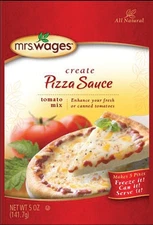Mrs. Wages Pizza Sauce Tomato Mix (5 Ounce Package)