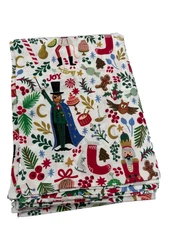 NWT Set 2 Pottery Barn Teen Rifle Paper Co. Standard NUTCRACKER Pillowcases