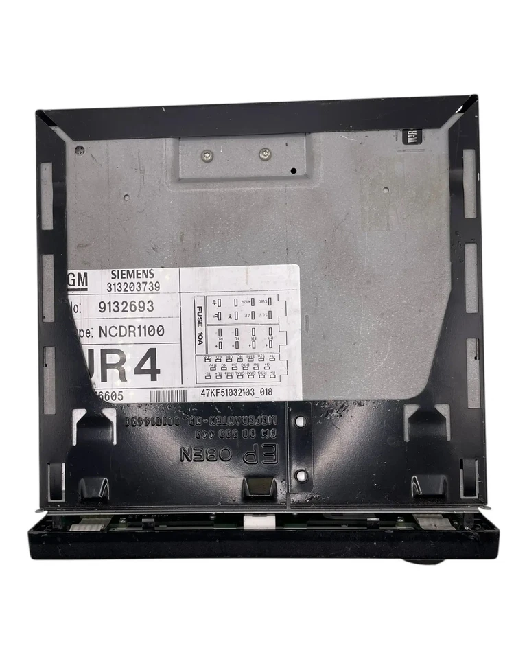 Opel Zafira A CD-Player Radio Autoradio Elektronikmodul 9132693 - Bild 2 von 2