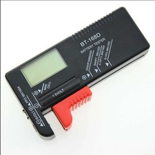 BT-168D Battery Tester Universal Digital LCD Tester AA AAA CD 9V 1.5V Button Cel