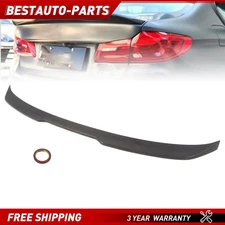 PSM Style For BMW G30 530i 540i F90 M5 2017-2023 Carbon Fiber Trunk Spoiler Wing