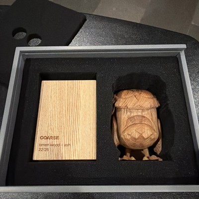 Coarse Toys ~ Omen Fade Wood Figure    Artist's Proof Version