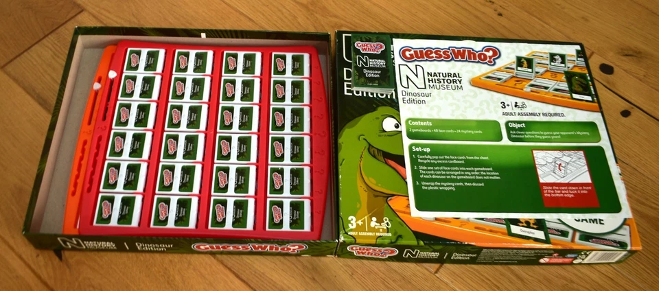 Guess Who Dinosaur Edition - Natural History Museum (Hasbro 2022), Complete - Image 4 of 4
