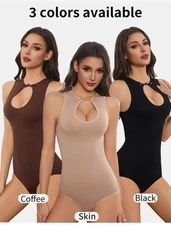 New Chinese Style Sexy Shapewear Bodysuit - Tummy Control & Butt Lift for Women