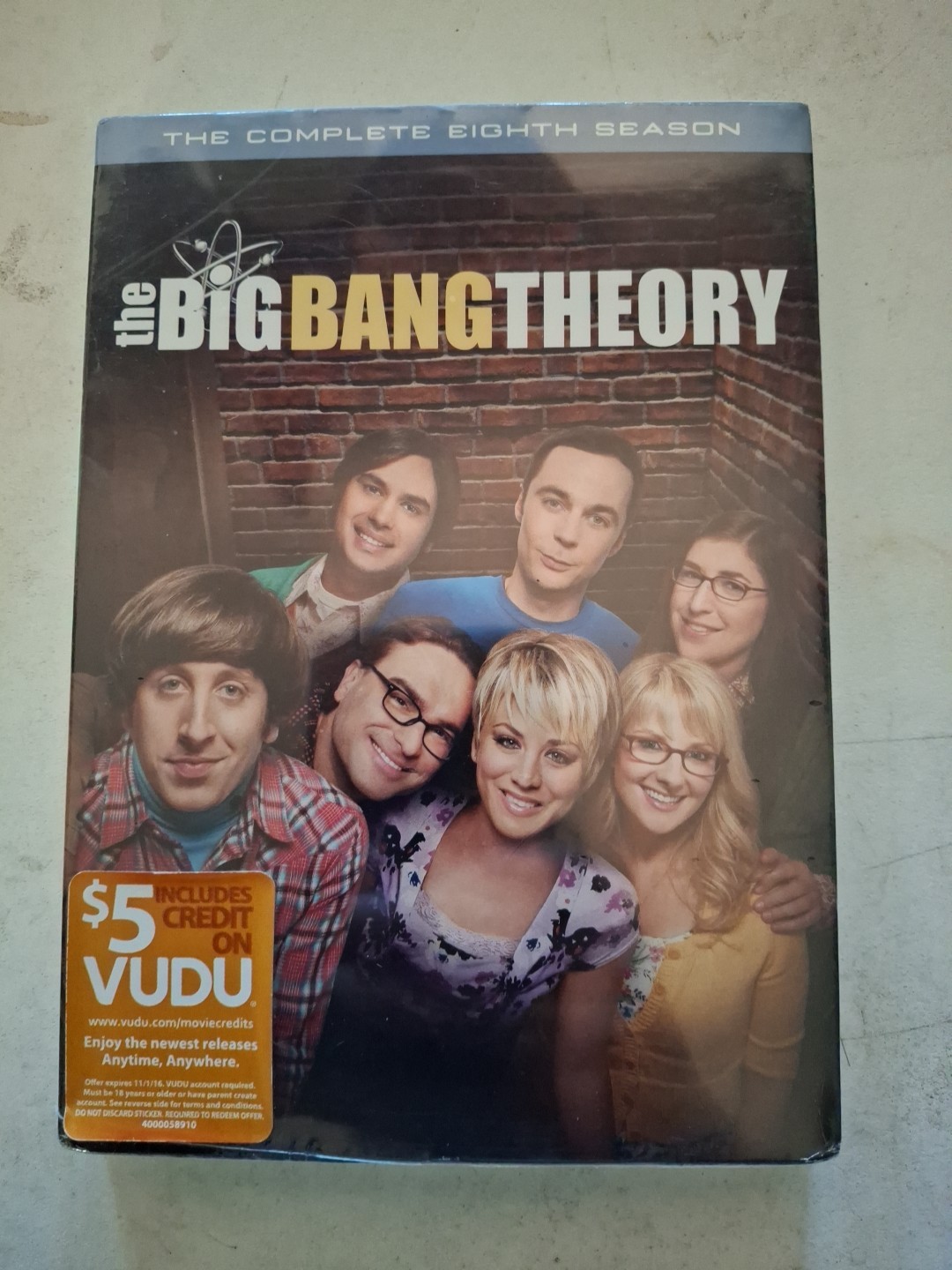 The Big Bang Theory: the Complete Eighth Season (DVD, 2014)