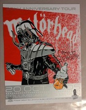 Lemmy Kilmister, Motörhead Mondo Generator, Band Poster limitiert, Lars P Krause