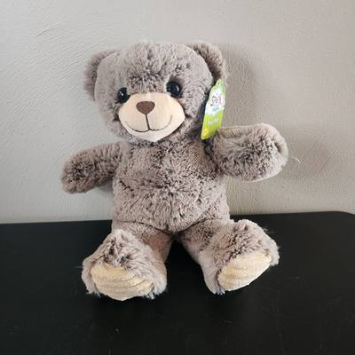 #ad Spark Create Teddy Bear Gray Brown Plush Stuffed Animal 14quot; Discontinued Walmart $12.89