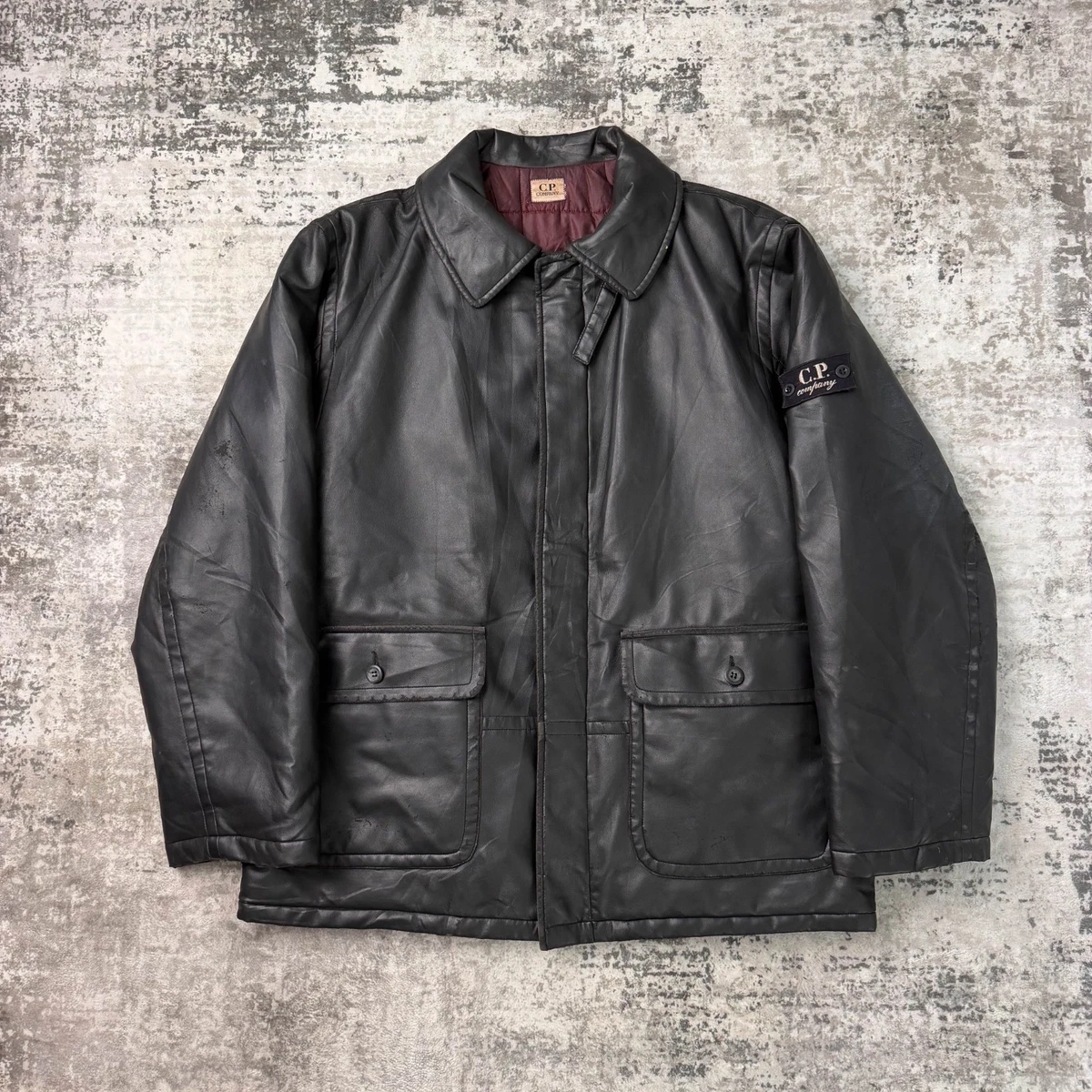 C.P. Company Coats, Jackets & Vests Leather Outer Shell for Men