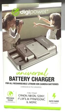 Digipower - Universal Camera Battery Charger - Black