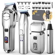Hair Clippers for Men Set Professional, Cordless Men Hair Trimmer, Electric