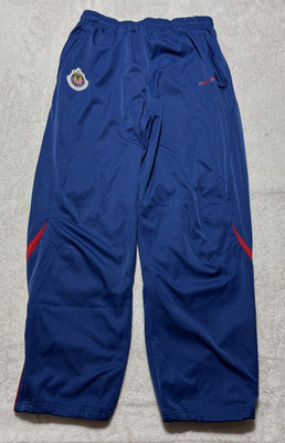 Reebok Chivas Guadalajara Mexico Mens Jogger Medium Blue Club Deportivo Soccer