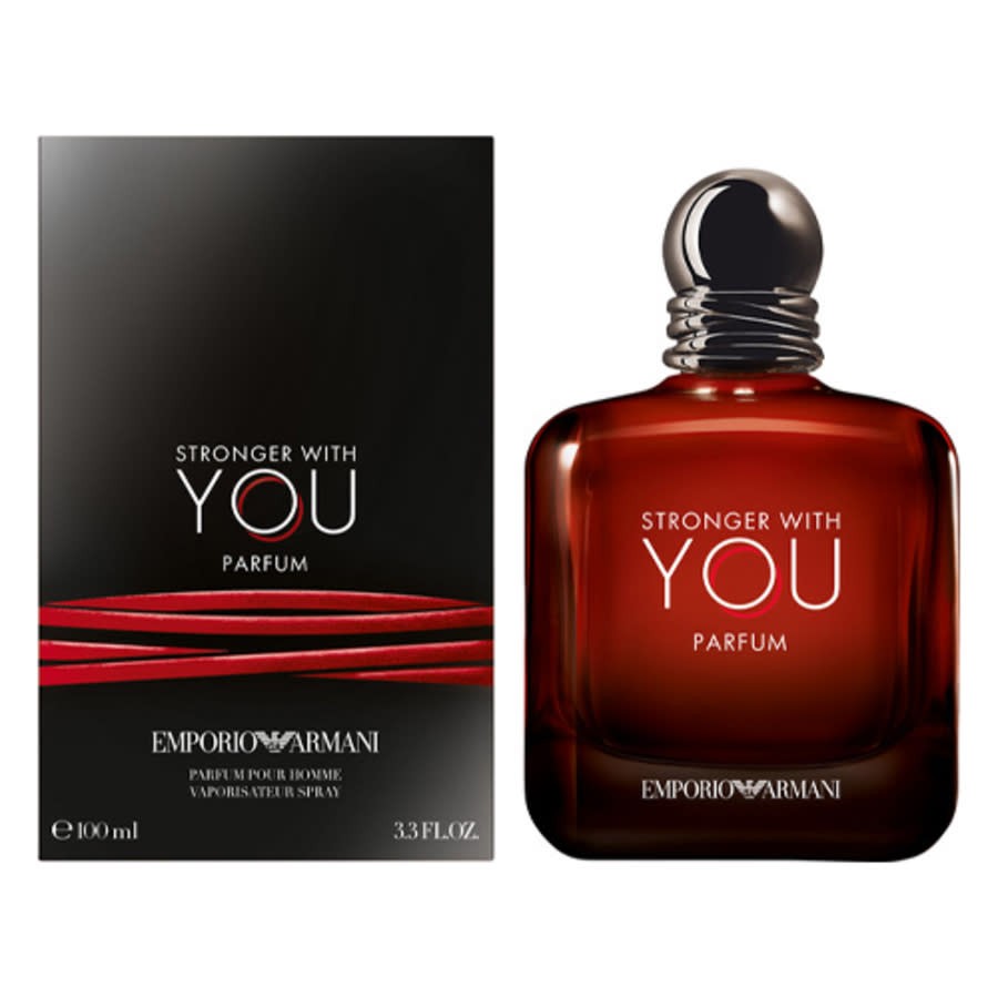 Giorgio Armani Mens Stronger With You Parfum 33 oz Fragrances 3614274219579 33290₽