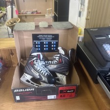 Bauer Vapor X:60 Ice Hockey Skates Size 8D Black/Red/White In Box       