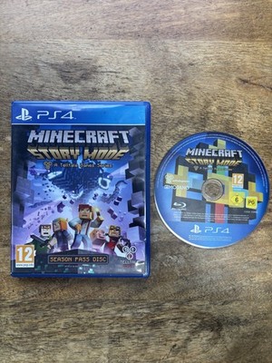 SONY PLAYSTATION 4 PS4 SPIEL MINECRAFT SORY MODE SEASON PASS DISC