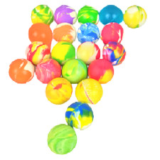 Flummis Ø 20mm Bälle Springball Hüpfball Spiel Kinder Bunt Farbig 10 - 20 Stück