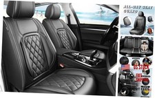 Fit Rogue Car Seat Covers Compatible with 48646665, Premium Leather