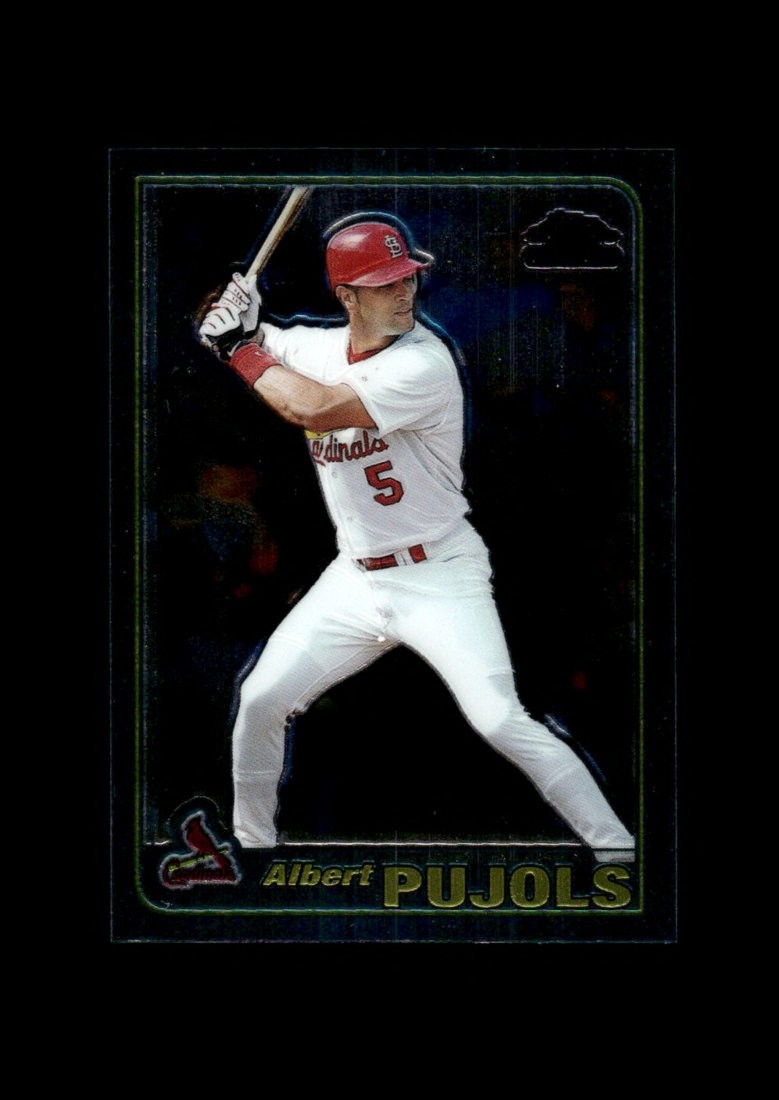 Albert Pujols 2001 Topps Chrome Traded #T247 Base Price Guide