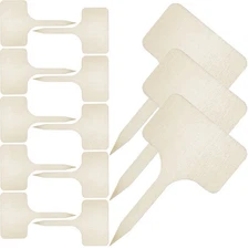 80 Pcs Wooden Plant Labels Reusable Garden Markers Outdoor Plant Name Tags