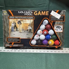 New Sealed Club Champ Golfers Putter Pool Billiards Golf Balls 23-Piece Game Set