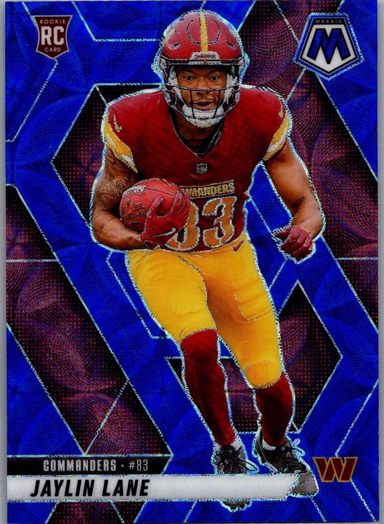 2025 Panini Mosaic #306 Jaylin Lane Blue Scope