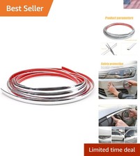Luxury 16.5ft Chrome Automotive Trim Strips - Protect And Enhance Your Vehicle