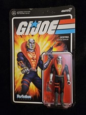 G.I. Joe Super7 ReAction Wave 1 Destro Action Figure    Cobra    Unpunched-EX- 1D