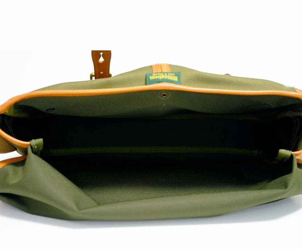 Bolso de hombro Billingham Hadley para cámara de fotos lona verde 35x26x9 cm HADLEY GRANDE Foto 3 de 4