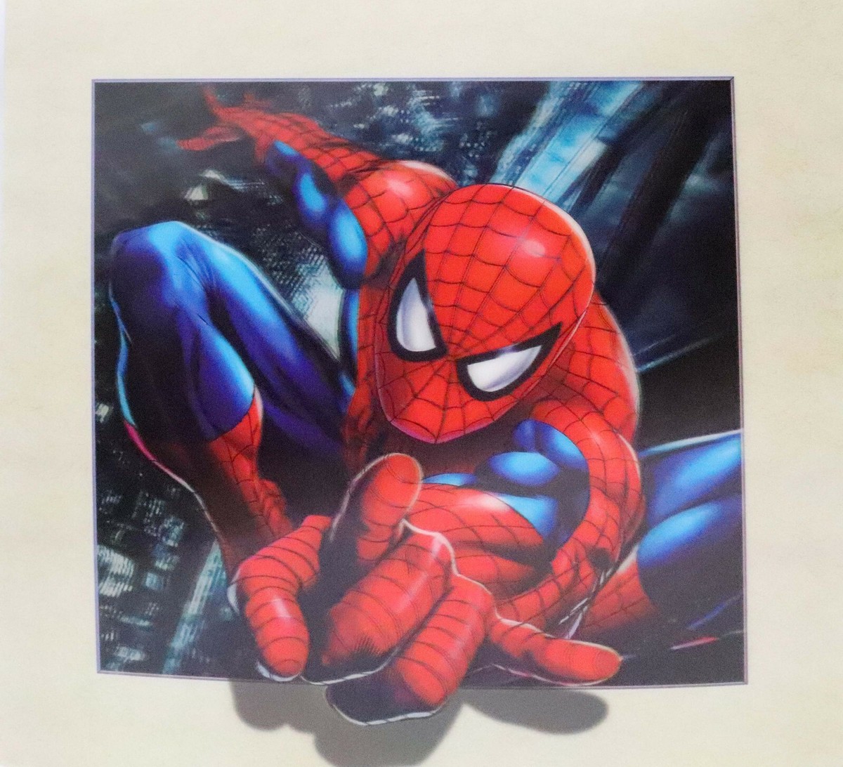 SPIDERMAN 3D Lenticular Poster - Spider-Man 16x16 Print | eBay