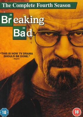 Breaking Bad: Staffel 4 (2011) 4-Disc DVD, Bryan Cranston, Aaron Paul, Anna Gunn