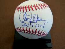 CLEON JONES LAST OUT 1969 WORLD CHAMPS NEW YORK METS SIGNED AUTO BASEBALL JSA 