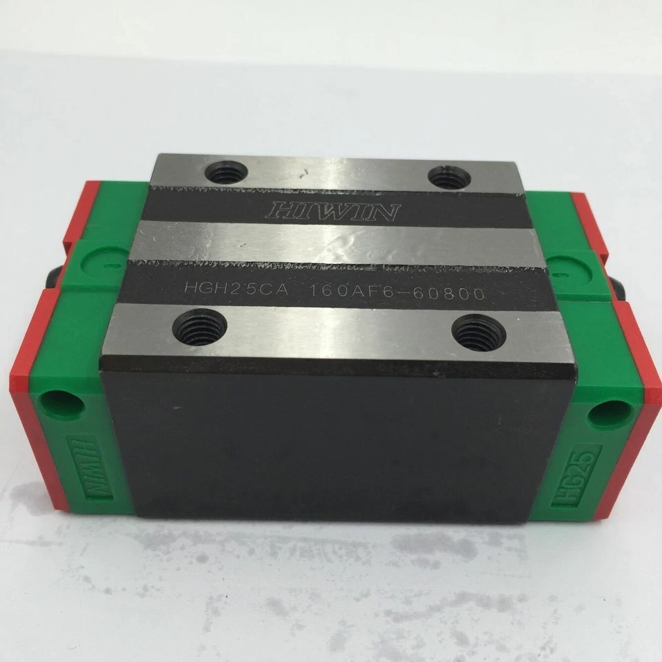 HIWIN HGH15CA HGH20CA HGH25CA HGH35CA Slider Linear Rail Block Carriage CNC - Image 2 of 4