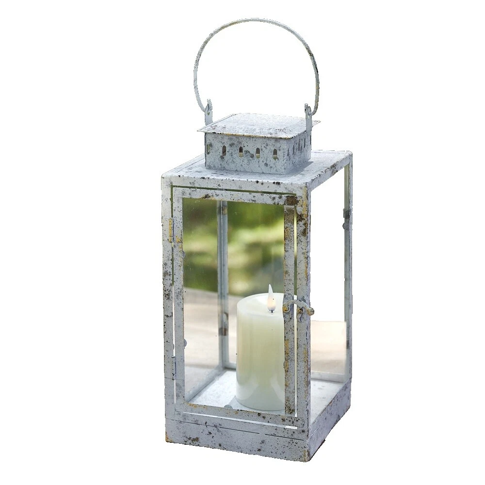 Vidrio blanco Rústico/primitivo Candelabros y accesorios