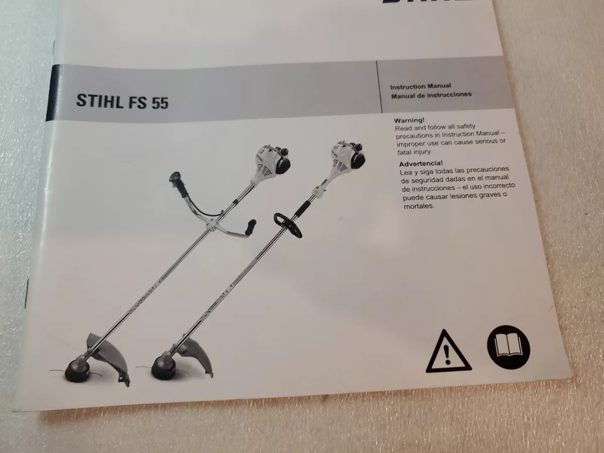 NEW OEM STIHL gas powered STRING TRIMMER FS 55 Owners Instruction MANUAL FS 55