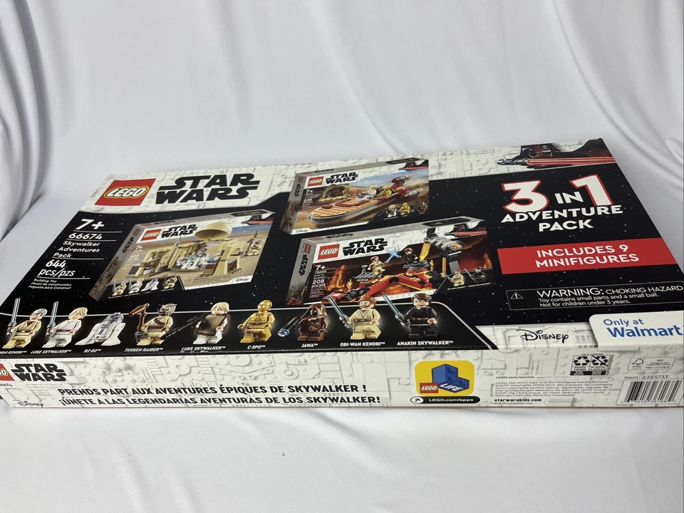 New LEGO Star Wars 66674 Skywalker Adventures Pack. Rare Walmart Exclusive - Image 2 of 4