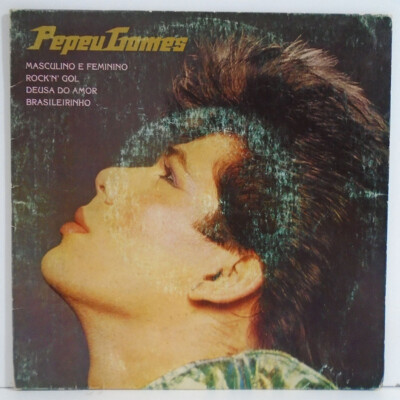 PEPEU GOMES MASCULINO E FEMININO BRAZIL 1983 SOUL FUNK MPB 7'' EP CBS - 56577