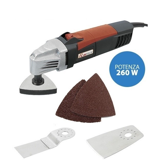 Levigatrice Triangolare Ribitech 260W PRPMV/M - Utensile Multiuso Top
